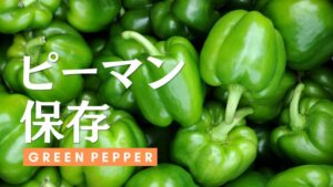ピーマンの保存方法を解説。下ごしらえのポイントや良い食材の見分け方も。
