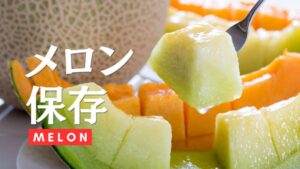 メロンの保存方法を徹底解説。追熟の方法や冷凍保存まで。