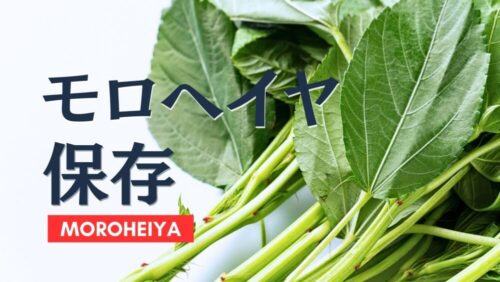 モロヘイヤの保存方法を徹底解説!茹で方&食べ方の注意点もご紹介